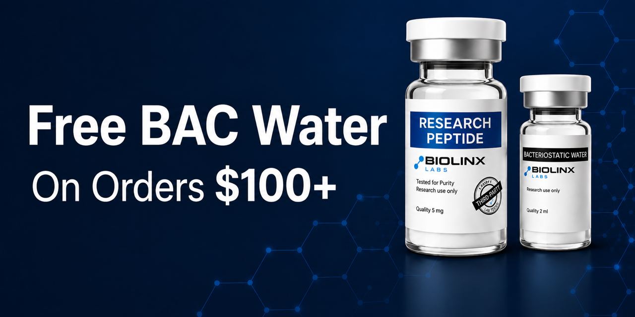 Free BAC Water with every order